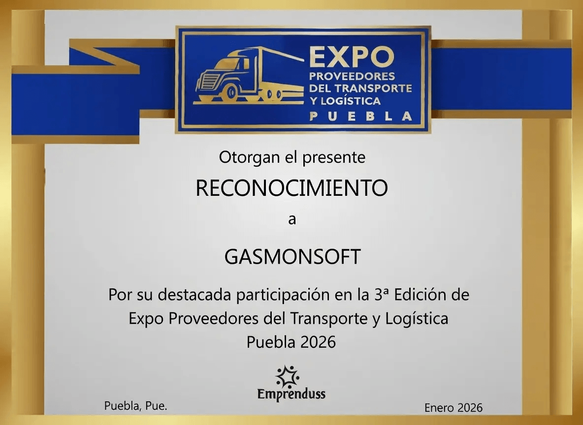 Reconocimiento en exposición — Fuel Software Control